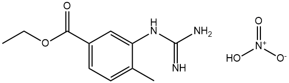 641569-96-2,3-胍基-4-甲基苯甲酸乙酯硝酸盐,ethyl 3-carbamimidoyl