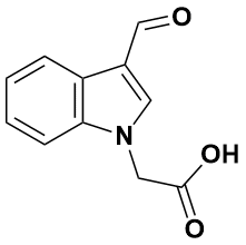 138423-98-0,n-乙酸-3-吲哚甲醛,3-formylindol-1-yl-acetic acid