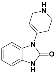 2147-83-3,1,3-二氢-1-(1,2,3,6-四氢-4-吡啶基)-2氢苯咪唑-2-酮,1,3