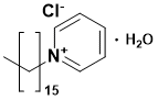 西吡氯铵|cetylpyridinium chloride|6004-24-6|dr.e|纯品型||0.25g