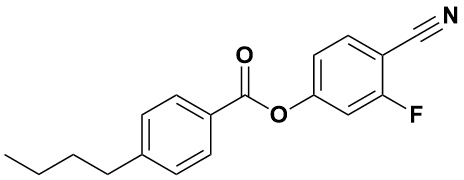 4-丁基苯甲酸-3-氟-4-氰基苯酯|4-cyano-3-fluorophenyl 4-butyl