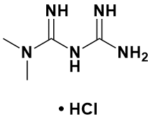 盐酸二甲双胍结构式图片