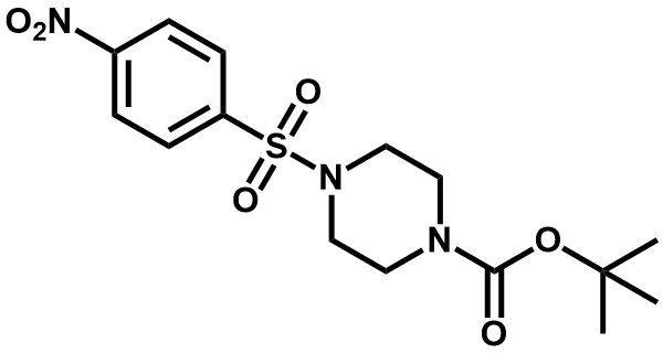 4-(4-硝基苯基)磺酰基)哌嗪-1-羧酸叔丁酯|N-((4-Nitrophenyl)Sulfonyl)-1-(Tert-Butyloxycarbonyl)Piperazine|173951-83-2