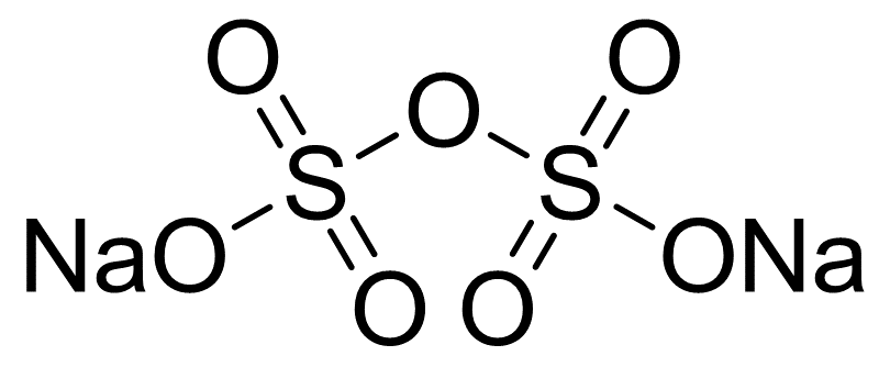 焦硫酸钠结构式图片图片