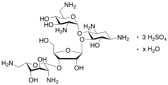 新黴素三硫酸鹽水合物|neomycin trisulfate salt hydrate|1405-10-3