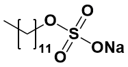 十二烷基硫酸钠结构图片