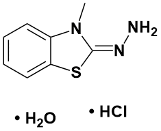 3-甲基-2-苯並噻唑啉酮腙鹽酸鹽一水合物|3-methyl-2-benzothiazolin