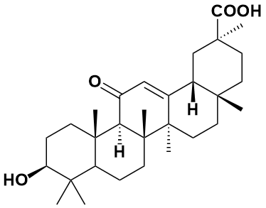 甘草次酸结构式图片