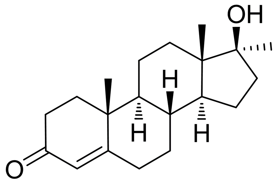 甲睾酮结构式图片