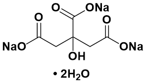 柠檬酸钠结构式图片