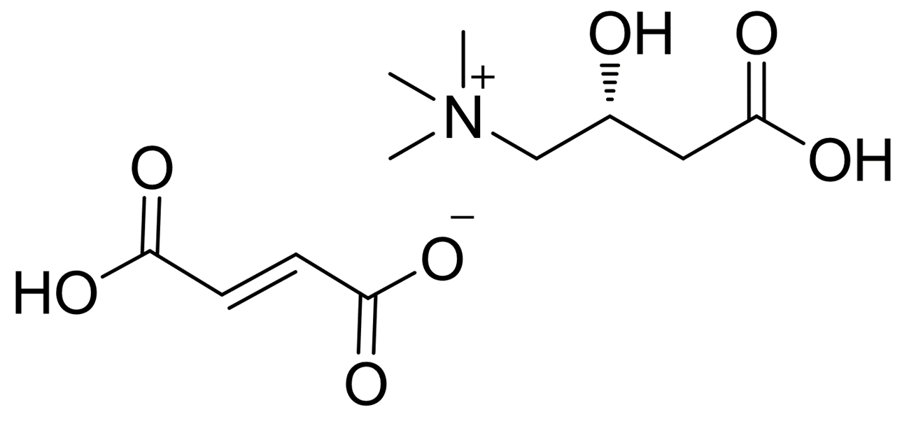 左旋肉碱结构式图片