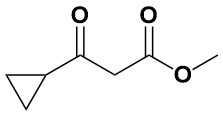 32249-35-7,3-環丙基-3-氧代丙酸甲酯,methyl 3-cyclopropyl-3-oxo